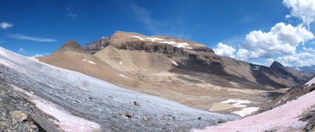 Looking back towards Mount Daly