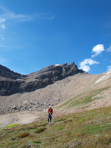 Rod, with Mount Niles behind
