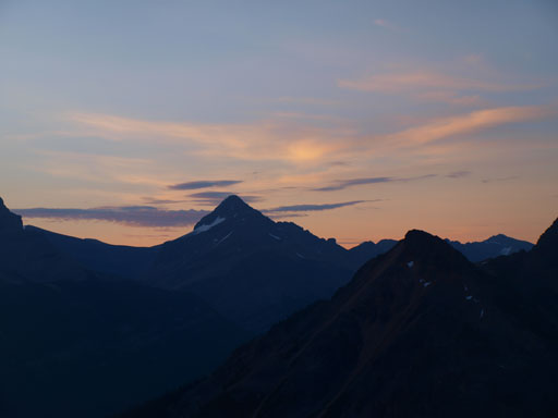 Morning light and Mount Weed