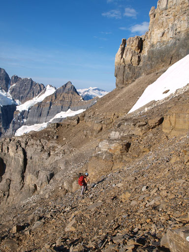 Terrain got easier after the 2nd band