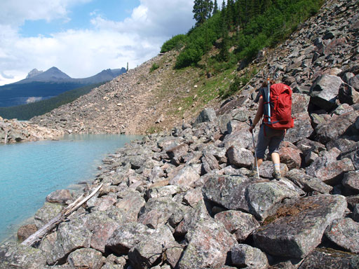 Back to the boulder field..