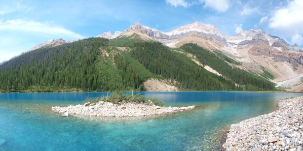 Panorama of the lake
