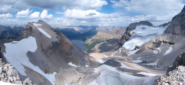 Panorama view of the northeast side. 