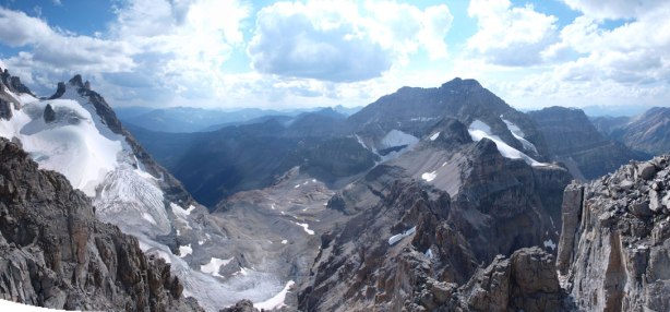 Panorama view of the west side, the BC side