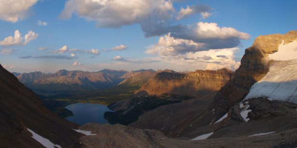 The view was gorgeous at sunset hours