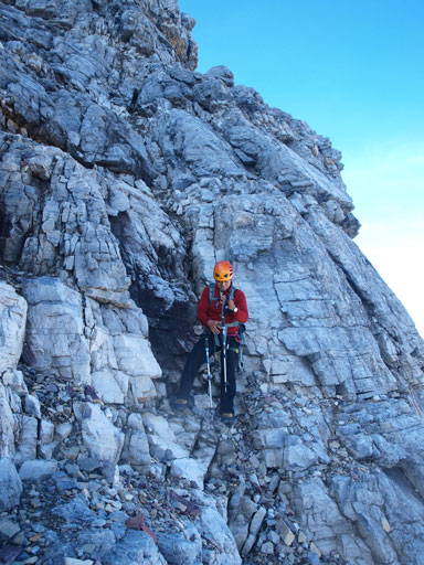 The rest was just moderate to difficult scrambling at most