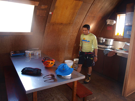 Back to the hut, time to take another break