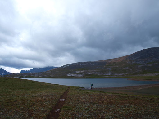 Down to Lake Katherine
