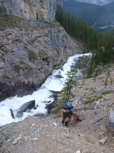 On the other side, the terrain wasn't pleasant neither