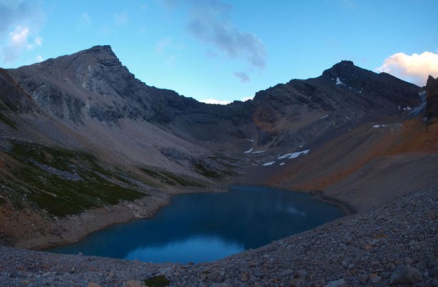 This would be our day 1's destination, this high alpine lake