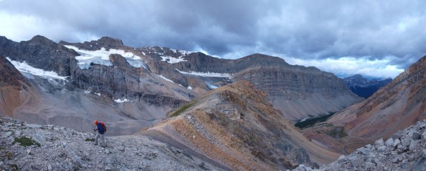 Panorama view from the SW Ridge of Recondite