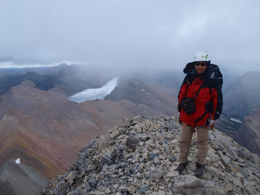 Me on the summit of Recondite Peak
