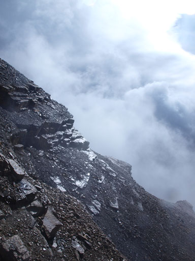 But it was still wet