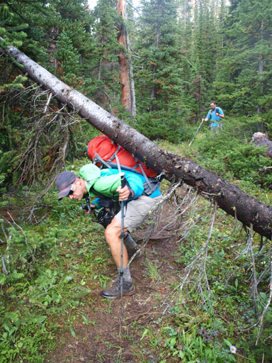 Doing this was pretty tiring at the tailing end of the trip