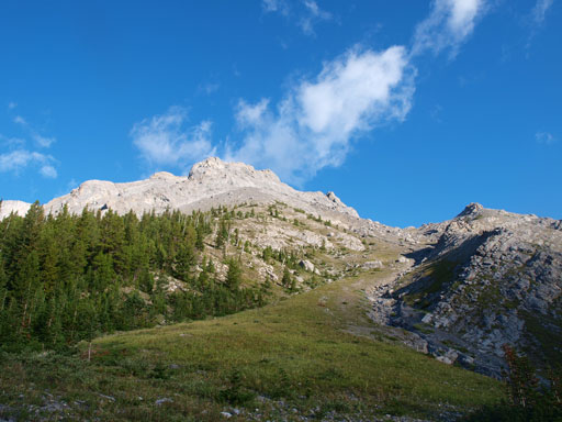 This is the ascending gully