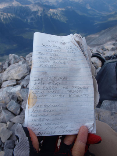 And then, this is the first page. Register placed in 1996