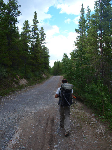 Back to the boring highway walk..