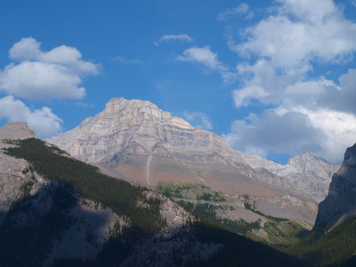 Zooming-in towards Mount Lougheed