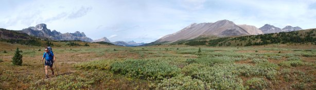 Another panorama of this lovely alpine meadows