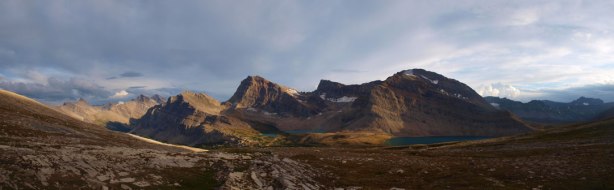 Panorama from our camp