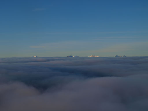 Only 11,000ers could poke through. Temple, Hector, Hungabee, and Goodsirs
