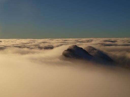 Looking down at Crown and Tower, our next objectives