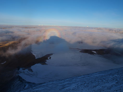 There's an expanse icefield between Clearwater and Willingdon