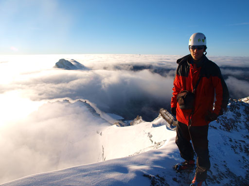 Me on the summit of Mount Willingdon