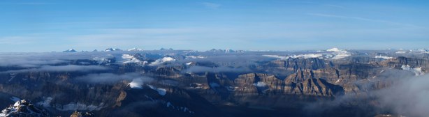 The Lake Louise Group on left; Balfour on right