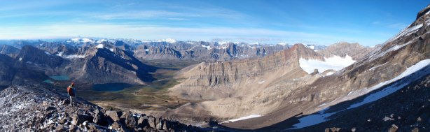 Panorama from Willingdon/Crown col