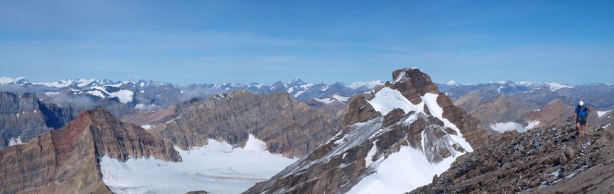 Clearwater, Willingdon, and the unnamed icefield between them