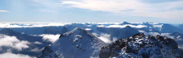 Panorama looking southwest