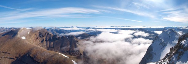 Another photo showing the low clouds