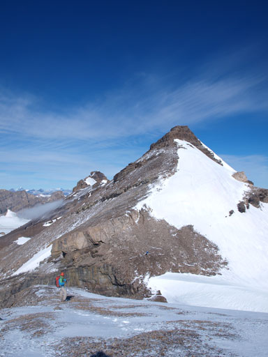 Looking back towards Crown