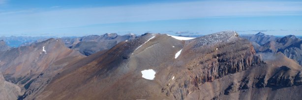 Mount Harris is a big pile of scree