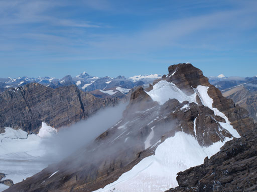 Neat clouds showing up on Willingdon, seen from Crown