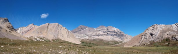 Panorama from Clearwater Pass