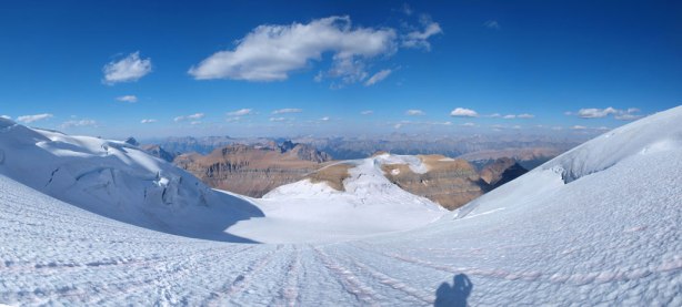 Panorama of Catacombs Icefield