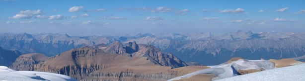 And finally, looking north. You can see Kerkeslin on the far left, and Unwin on right side skyline