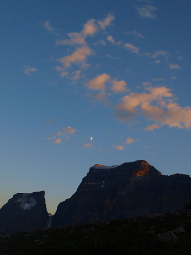 Fortress Mountain, our objective for the next day.