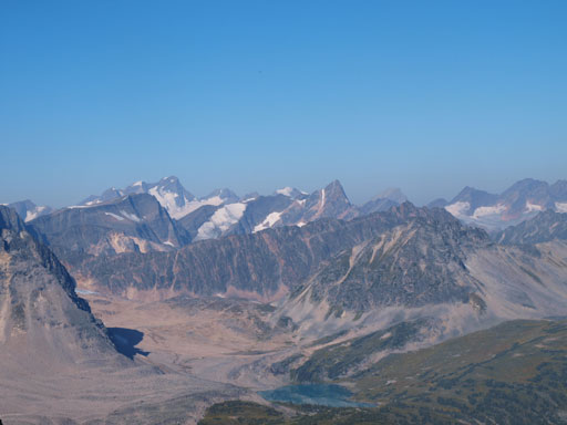 The high peak on left is Mount Scott