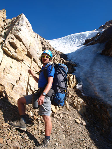 Liam. Note the snow patch I was talking about