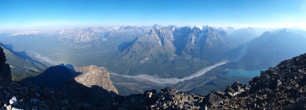 Panorama of Chaba River Valley