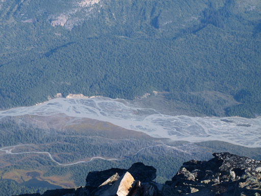 The braided Chaba River
