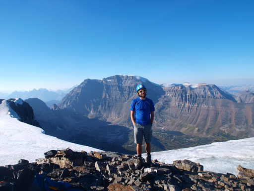 Liam on the summit