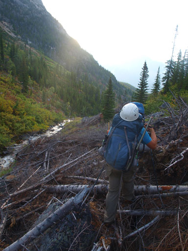 And then, debris negotiating