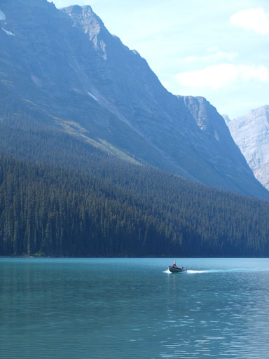 These guys run the fishing lodge. Expansive but luxury lodge!