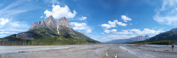 Panorama from the middle flats
