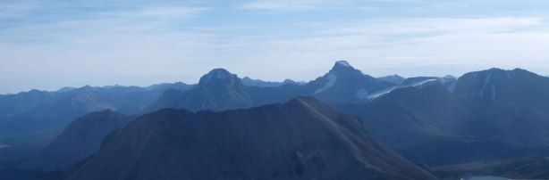 Douglas and St. bride are the big peaks in this area