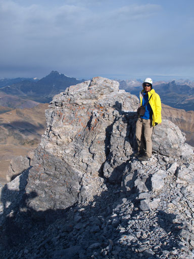 Me on the summit of Pika Peak